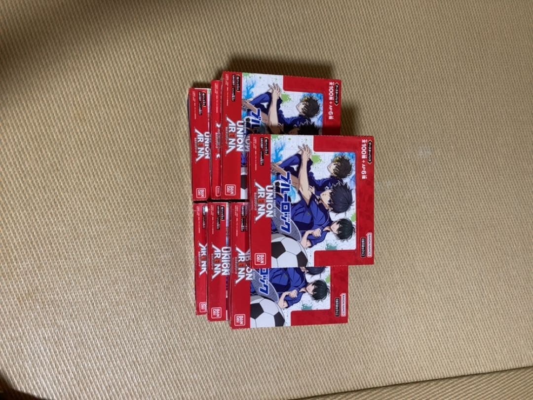 ユニオンアリーナ　ブルーロック　ブースターパック　未開封7BOX