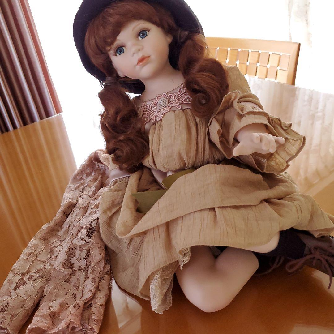 鈴木その子様が愛したドール☆莊の正規の刻印 レアな 陶器の青い目