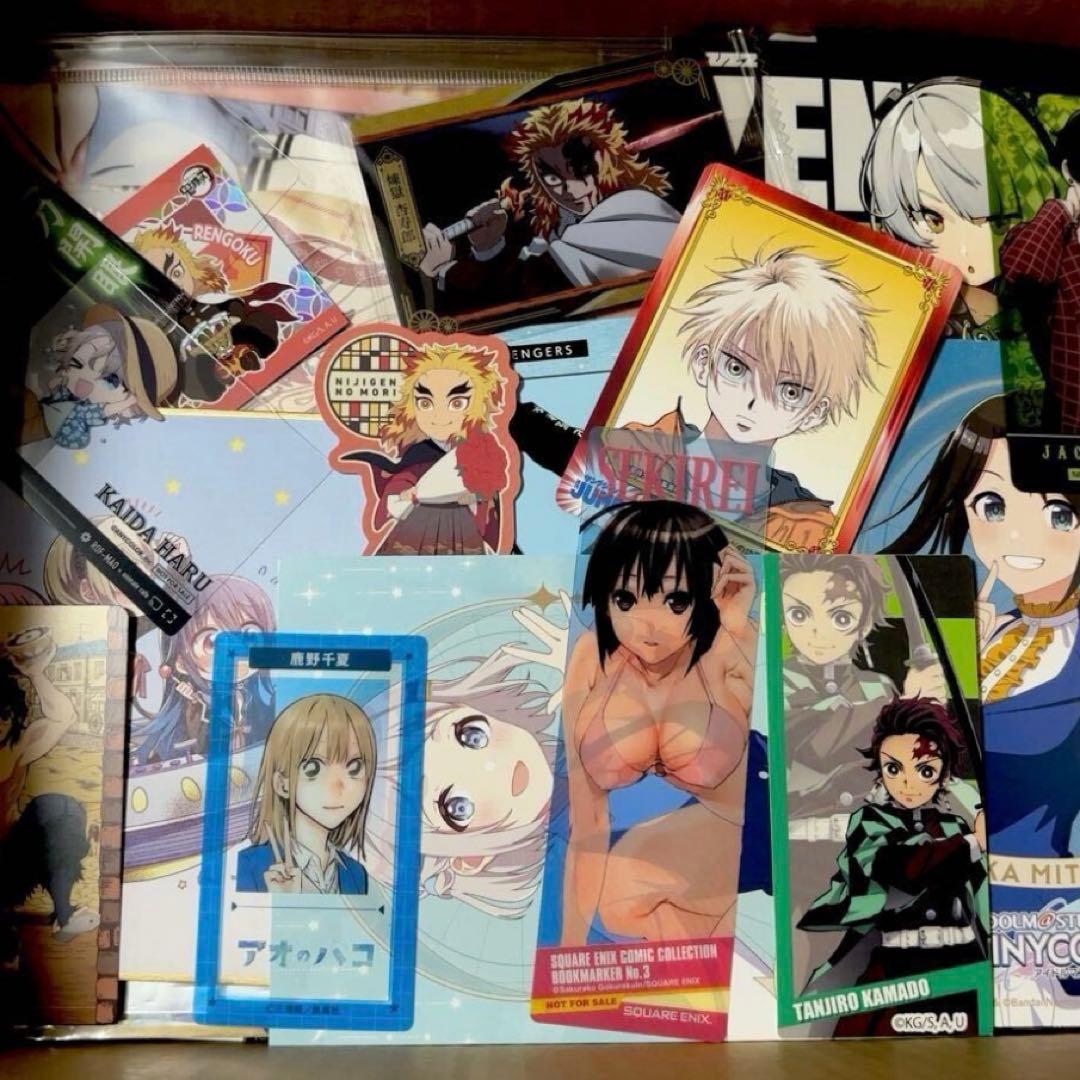 ⑤ アニメグッズ ノンジャンル 紙類 雑貨 300点 大量まとめ売り まとめ