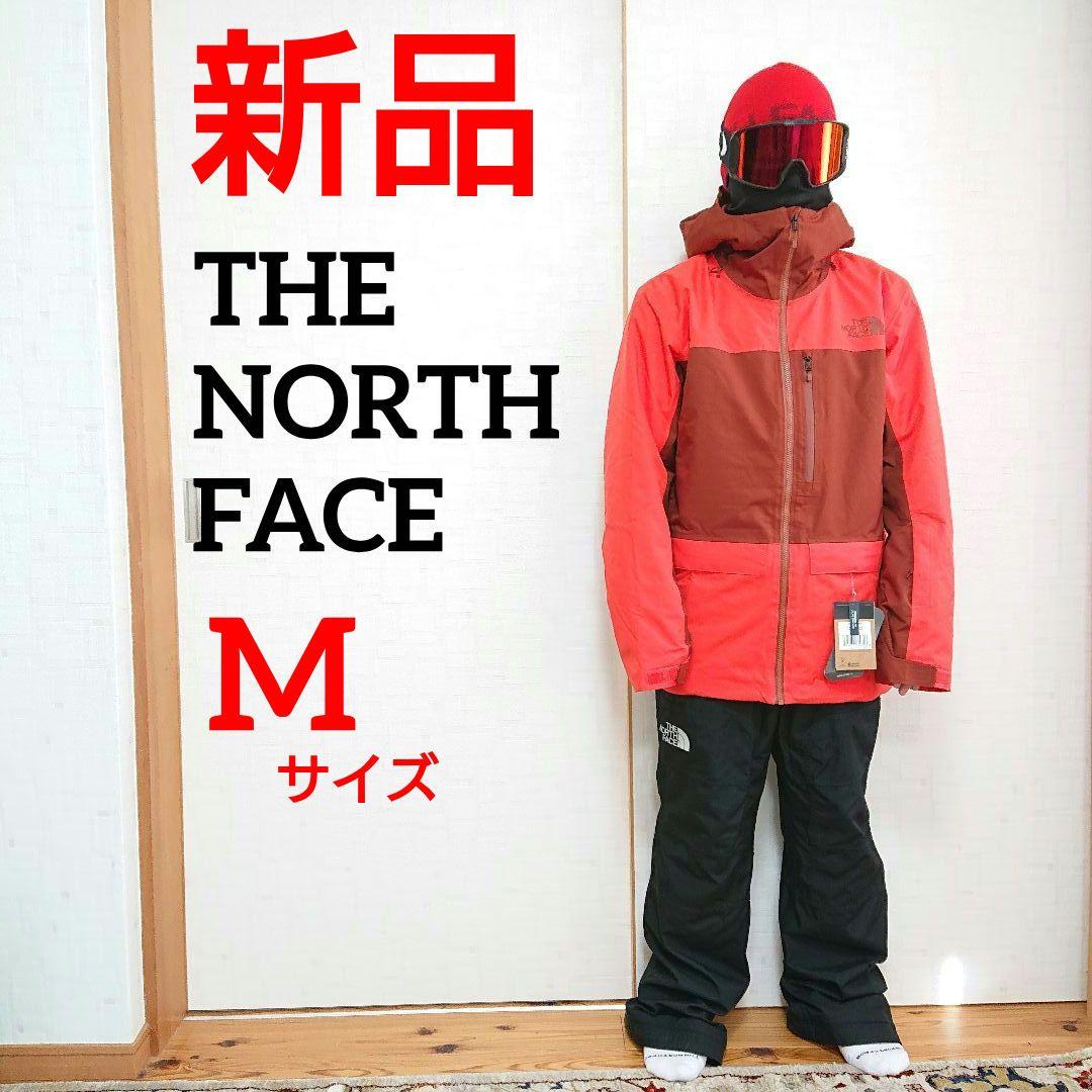 新品未使用THE NORTH FACEジャケット スキー、スノーボードウェアM赤