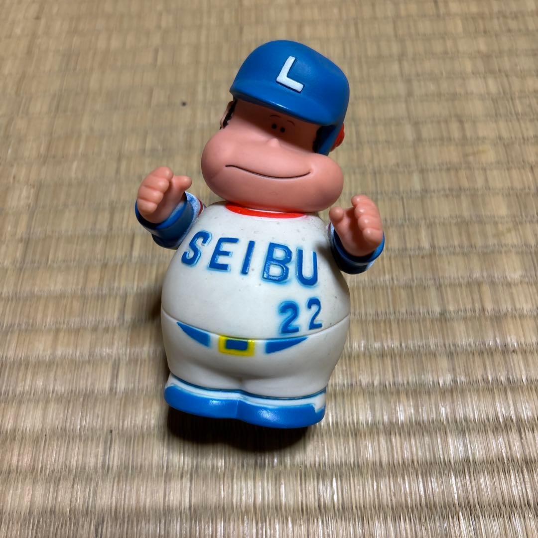 西武ライオンズ タブチくん人形 貯金箱 - メルカリ