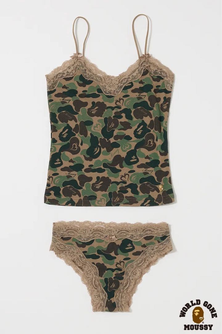 A BATHING APE MOUSSY CAMO アンダーウェア