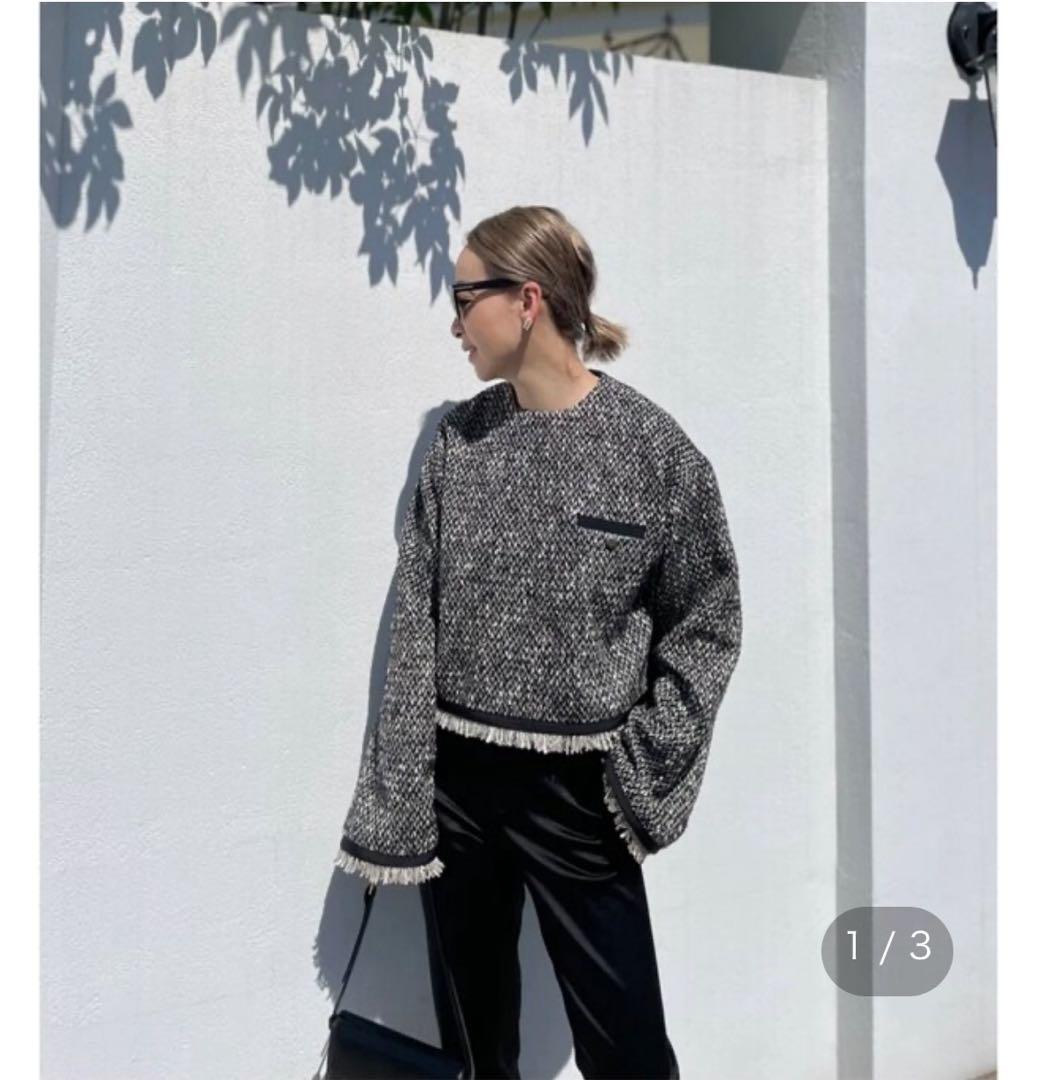 美品girlish St.cecilia ツイードプルオーバー girlish St.cecilia ツイードプルオーバー