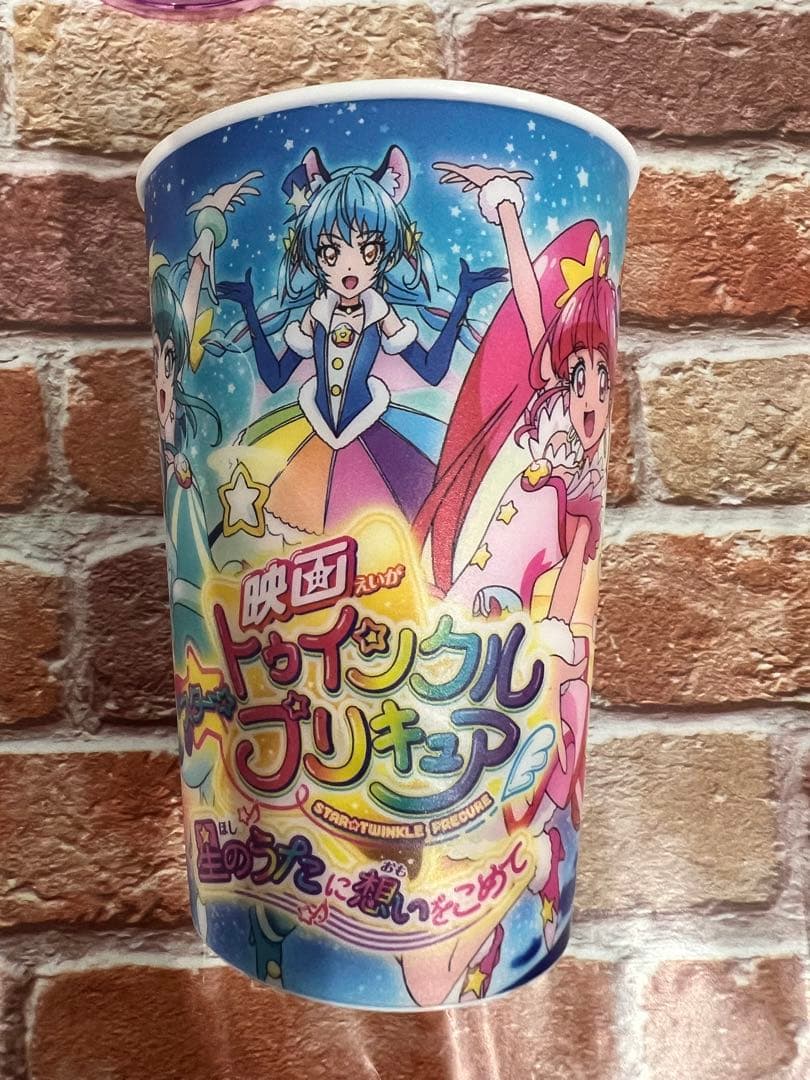 イオンシネマ限定 プリキュア ポップコーンケース ドリンクホルダー