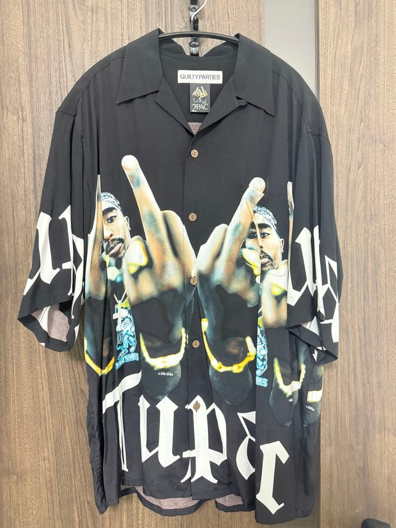 ワコマリア　2pac WACKO MARIA/2PAC / SWEAT SHIRT（WHITE）［クルーネックスウェット-23