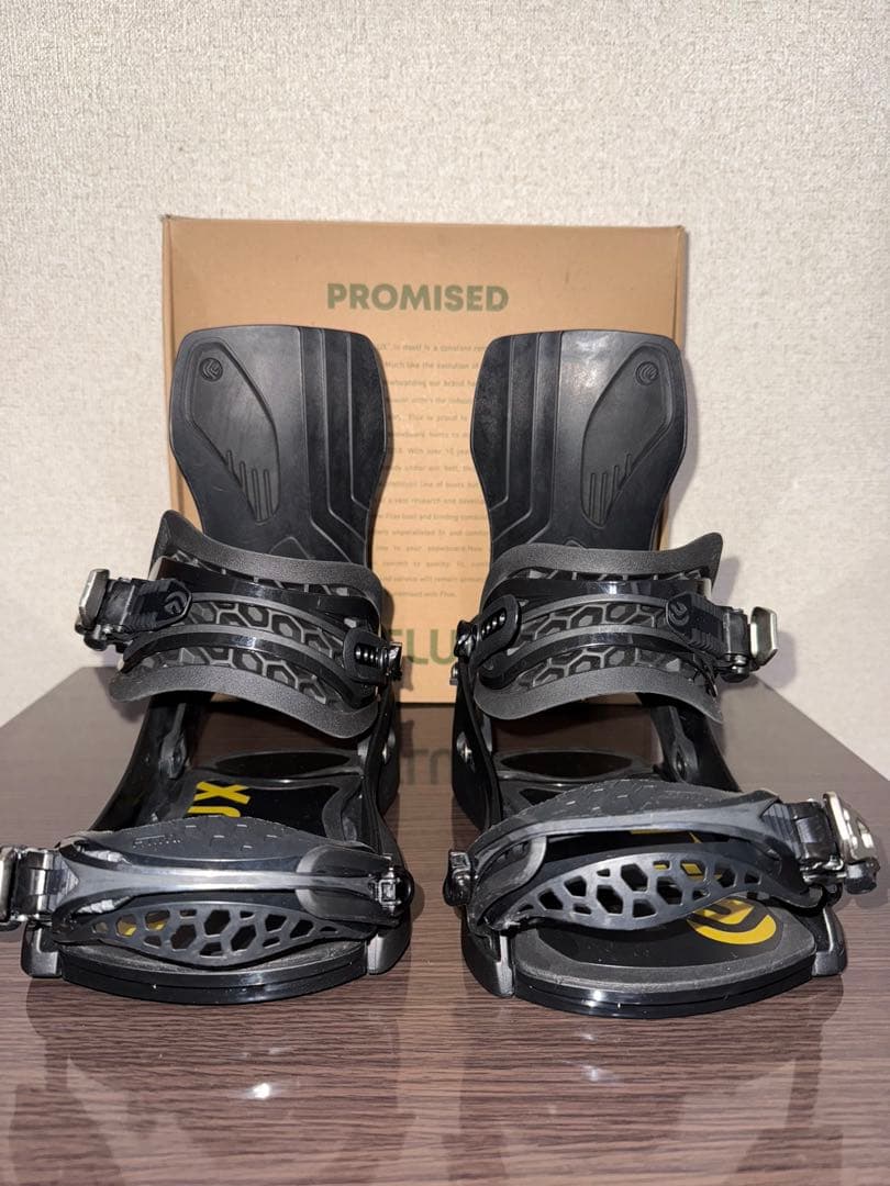 【美品】FLUX XV スノーボード ビンディング ブラック
