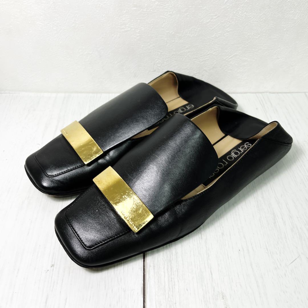 セルジオロッシ SR1 37 バレリーナ フラットパンプス