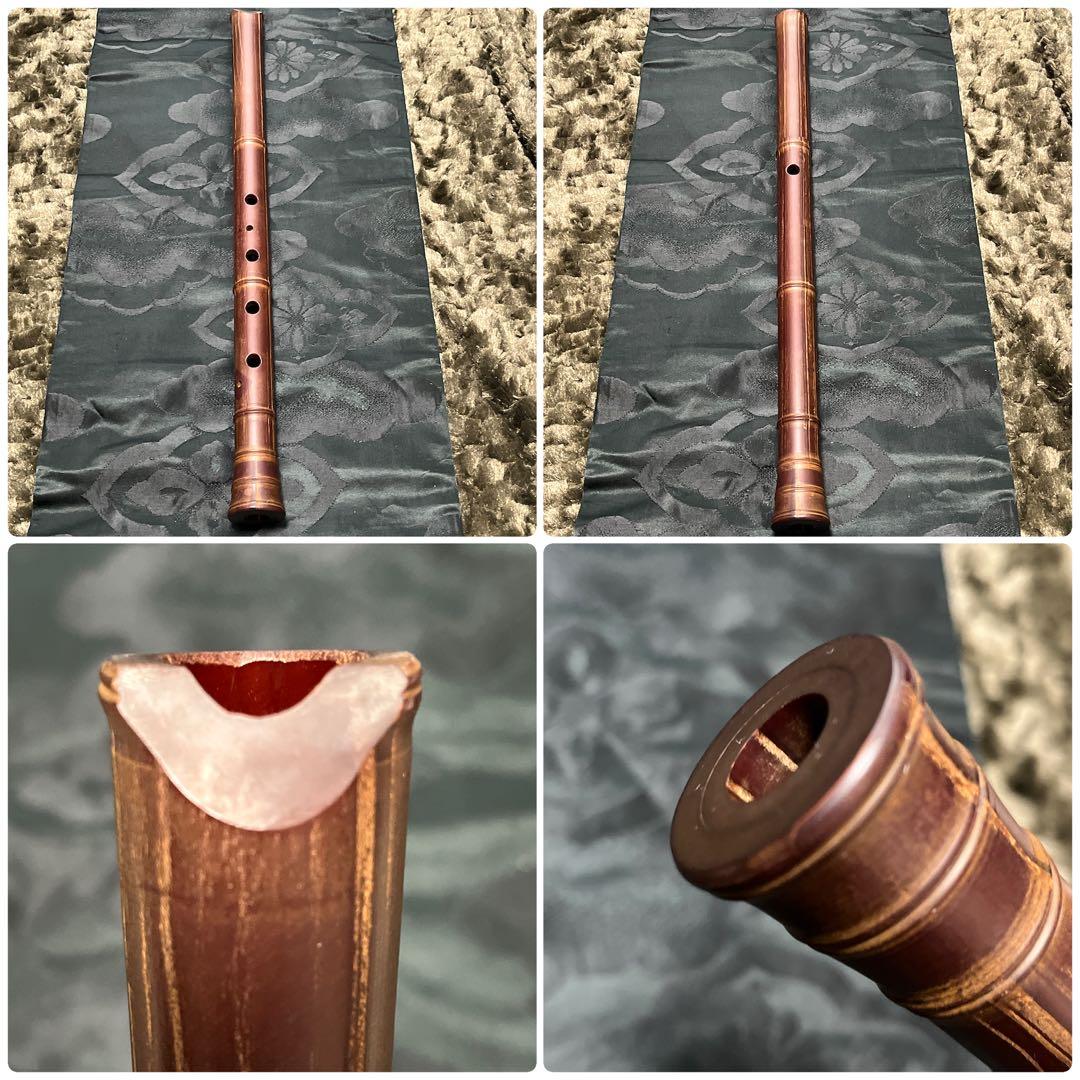 尺八 延管 七孔 約48.5cm 【音出し確認済み】