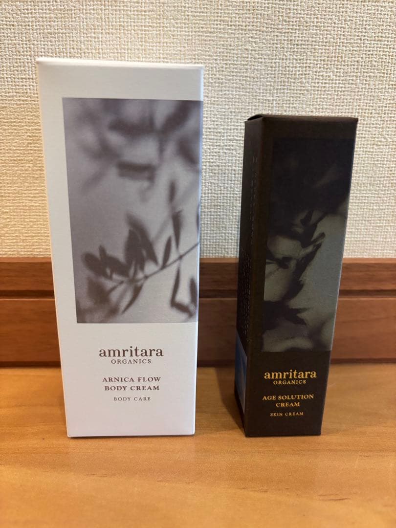 【アムリターラ】エイジソリューションクリームとアルニカフローボディクリーム