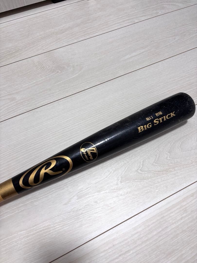 貴重】坂口智隆 東京ヤクルトスワローズ 実使用公式バット ローリングス