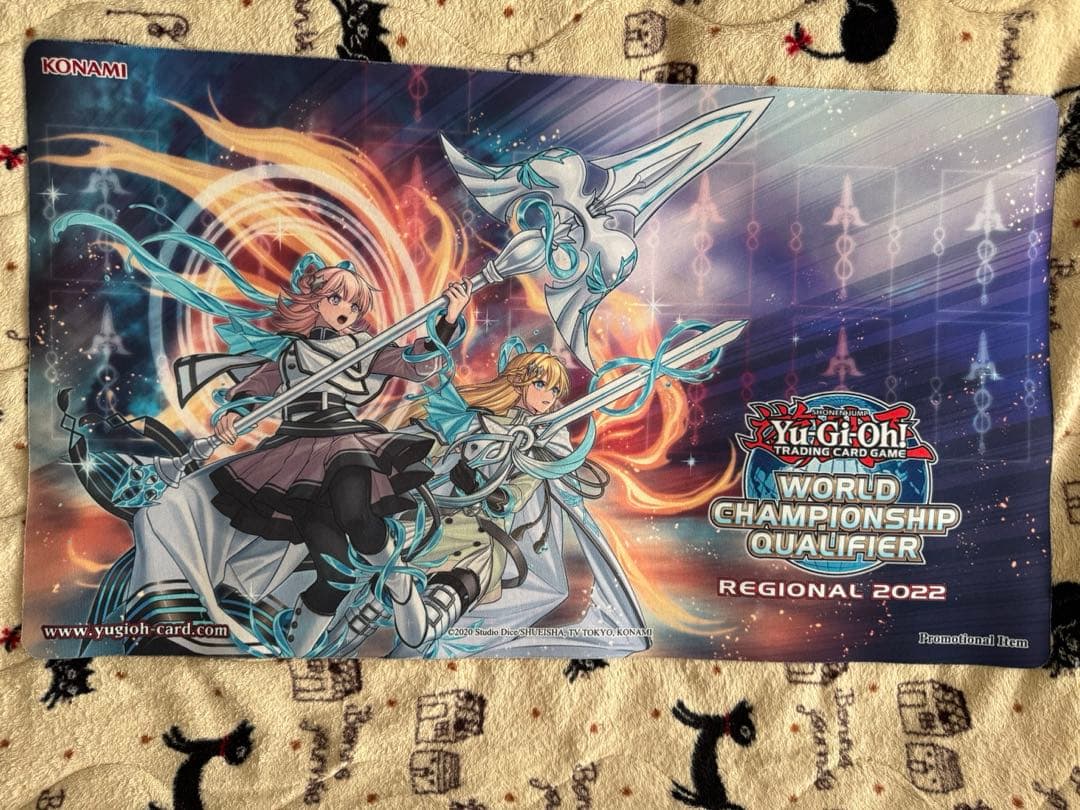 遊戯王　wcq エクソシスター　プレイマット