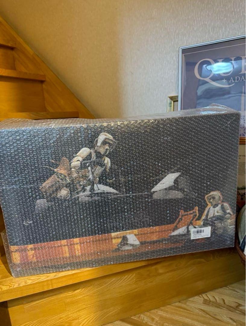 ホットトイズ １／６スケールフィギュア　スカウト・トルーパー＆スピーダー・バイク