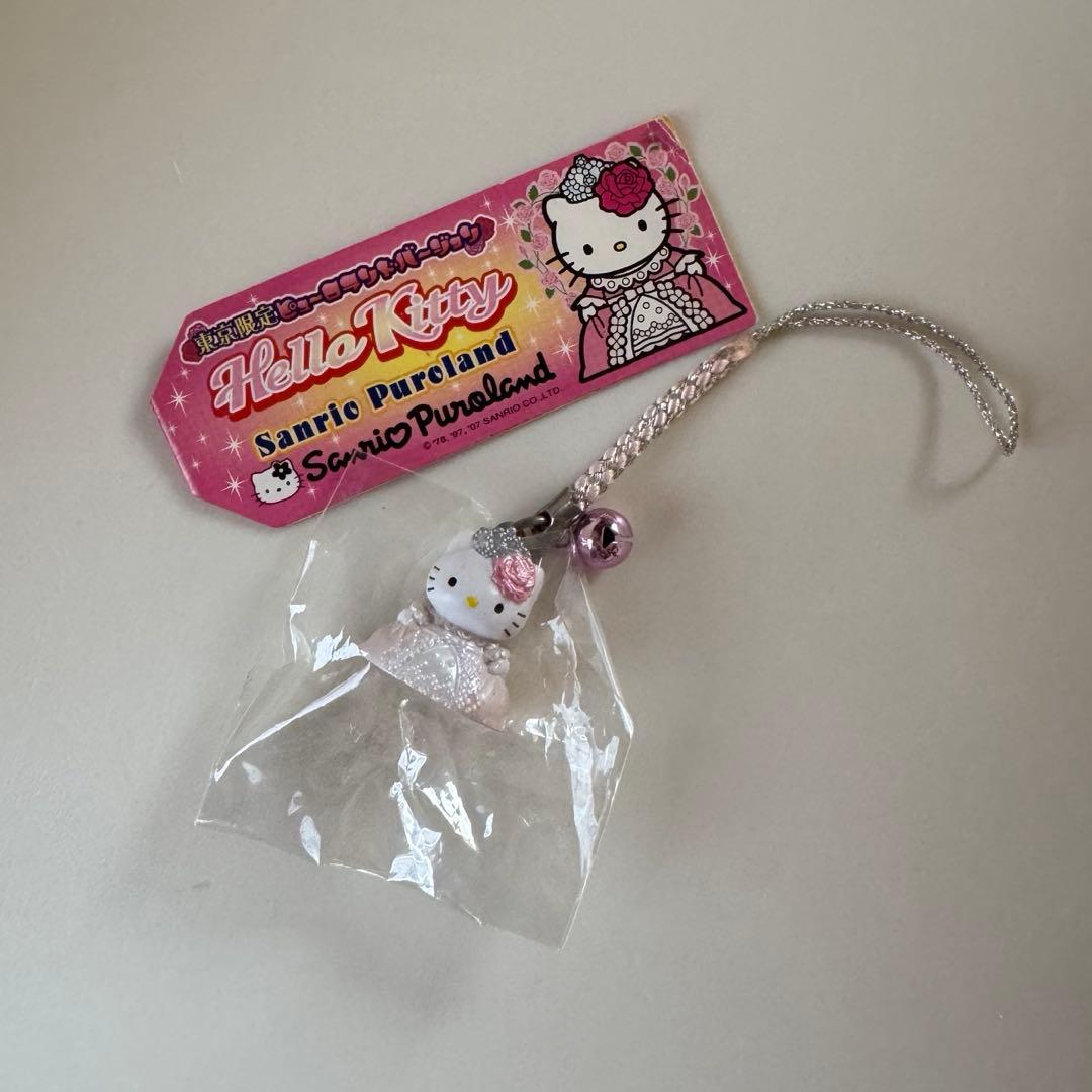 ご当地キティ　東京　サンリオピューロランド限定　根付　ドレス　レア