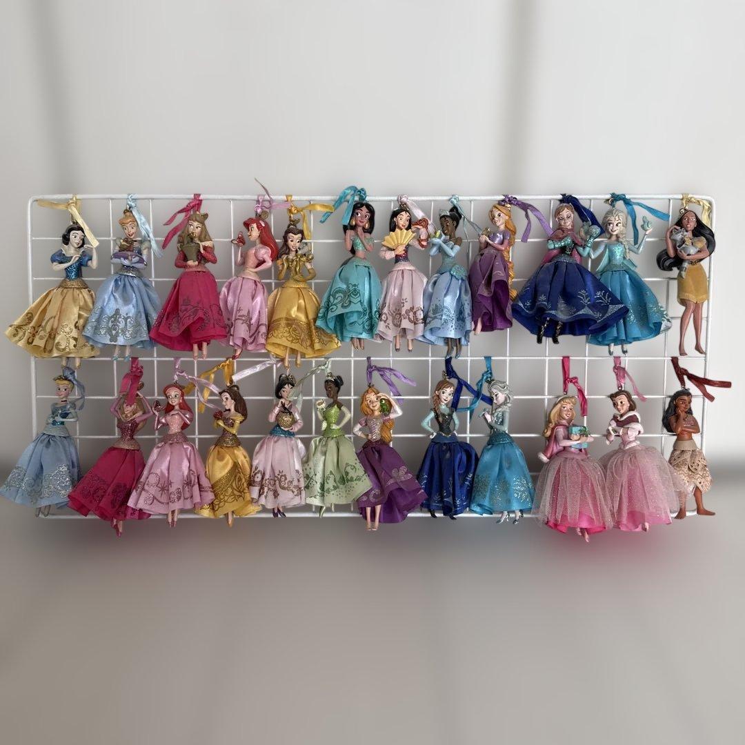ディズニープリンセス　オーナメント24体