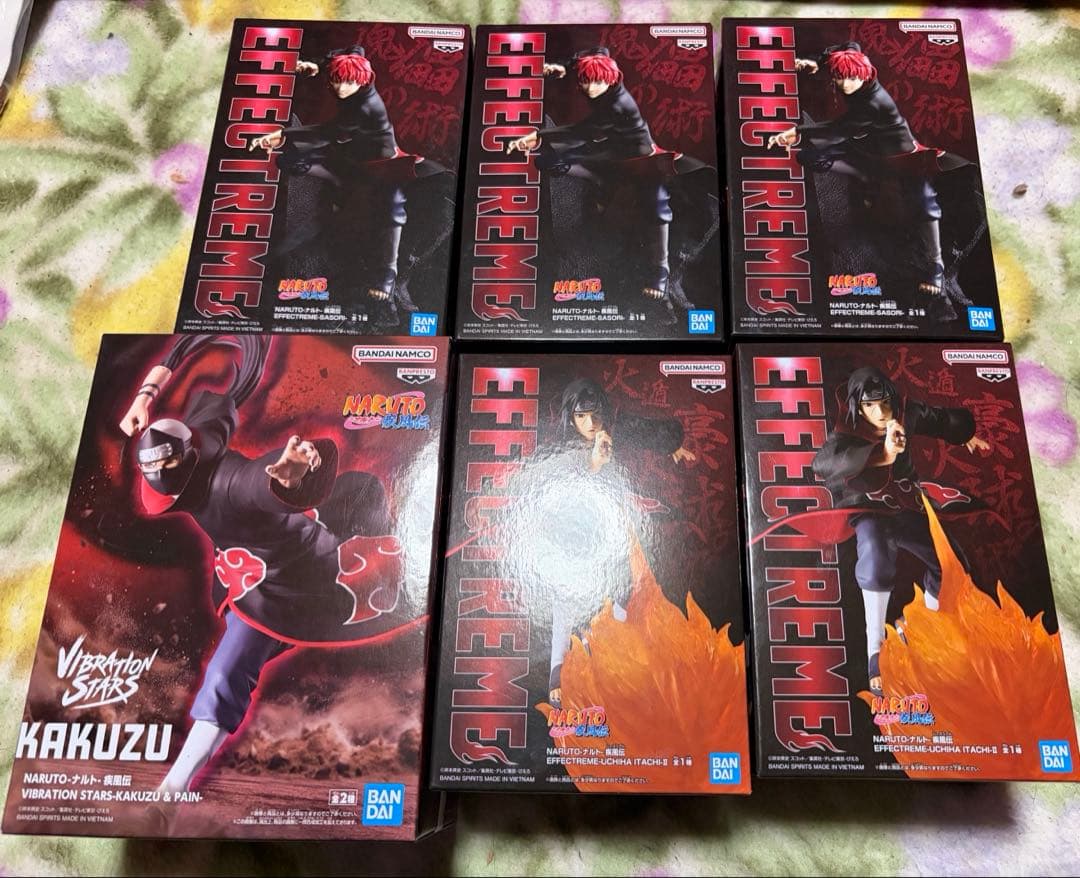NARUTO イタチ サソリ 角都　まとめ売り　6点セット