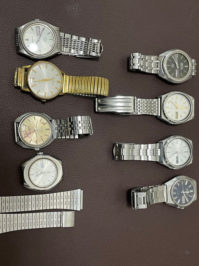 Seiko 5/seiko KS/citizen.自動巻8点まとめ