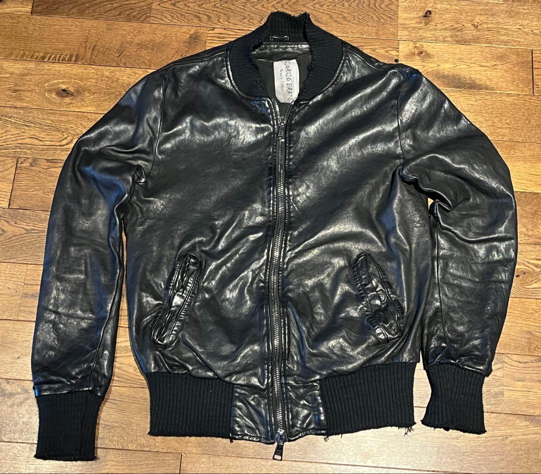 た*か様 GIORGIO BRATO48 ジョルジオブラットレザージャケット GIORGIO BRATO（ジョルジオブラット） ジョルジオ ブラート レザー