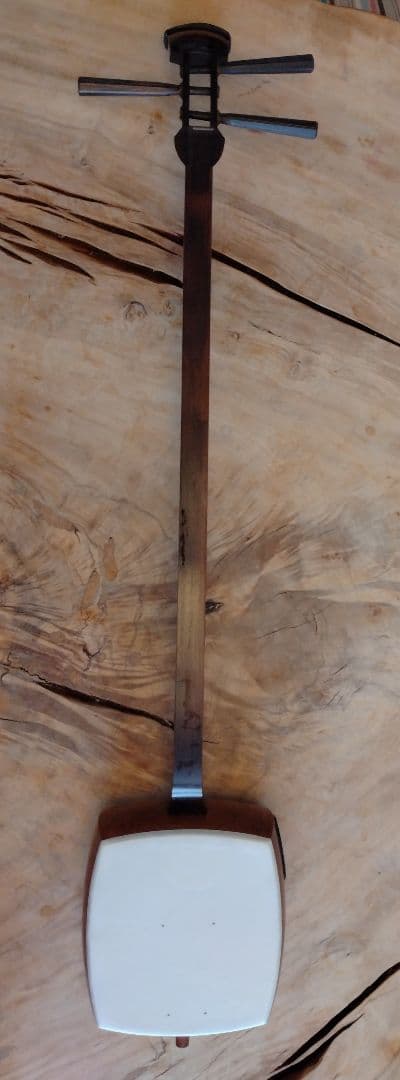 三味線　中古品　布ケース+ソフトケース付