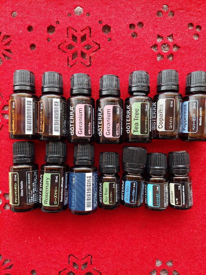 ドテラ ボックス エッセンシャルオイルセット14本 アロマ
