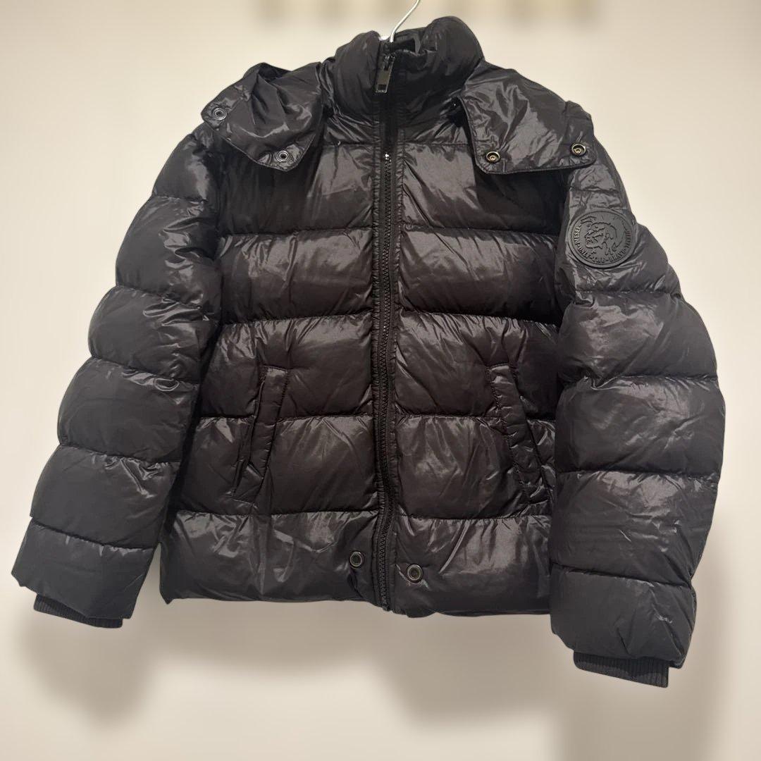 DIESEL 黒ダウンジャケット S115790061 - ジャケット・アウター浄化済