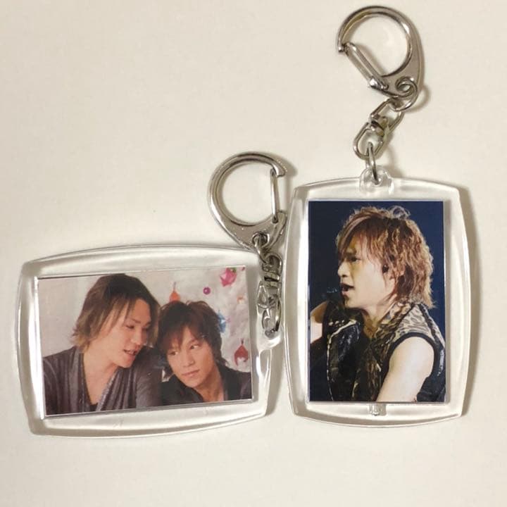 Kis-My-Ft2クリアキーホルダー 千賀健永&二階堂高嗣 キスマイニカセン
