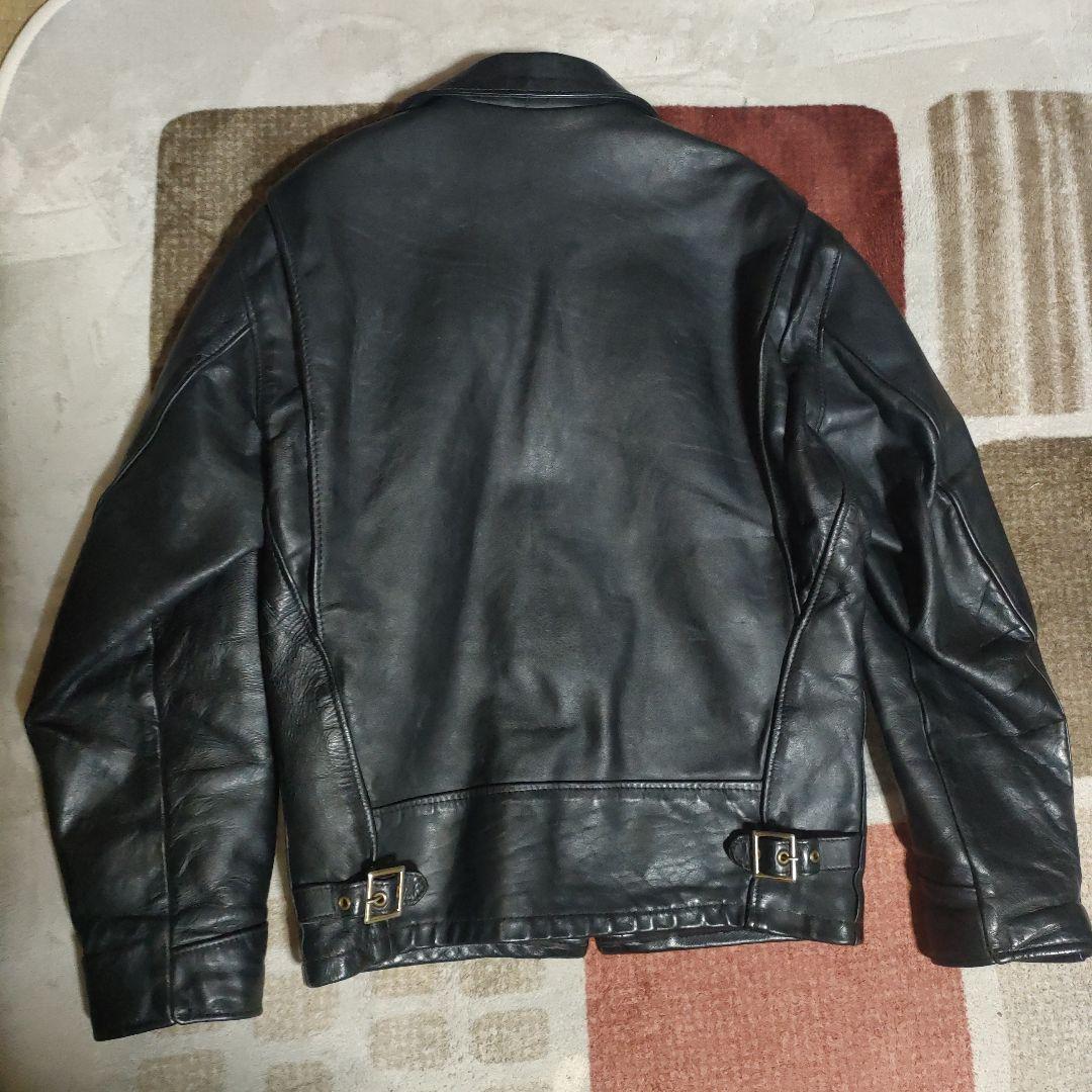 良品人気SchottAT101レザー シングルジャケット36ダメでも対応有