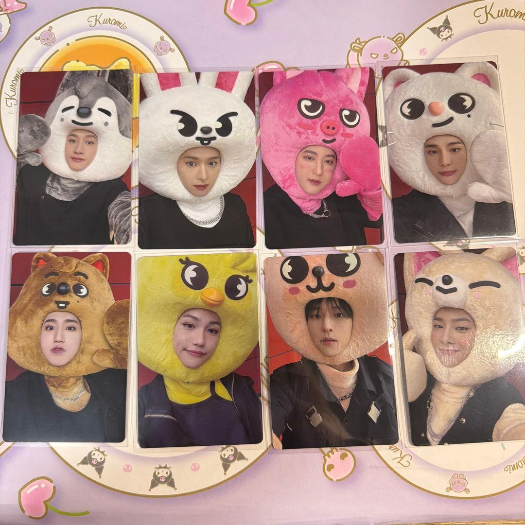 stray kids jyp shop 特典トレカ skzoo 特典トレカOT8