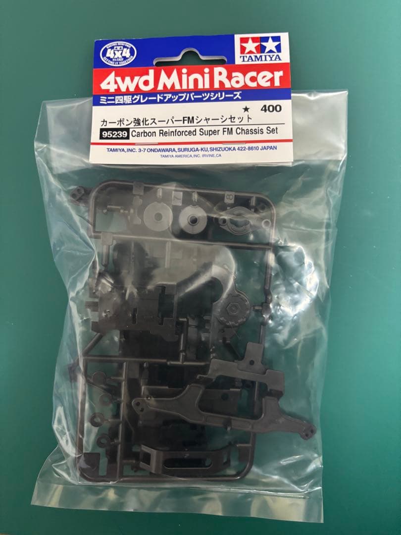 未開封】TAMIYA カーボン強化スーパーFMシャーシセット - メルカリ