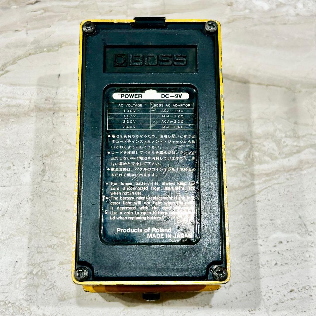 BOSS Over Drive ODー1 シリアル 6600 1978年1月製造 - メルカリ