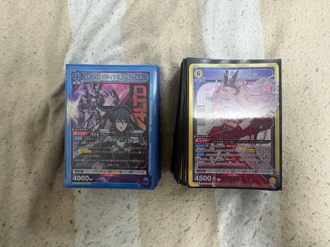 ユニオンアリーナ マクロス デッキ まとめ売り