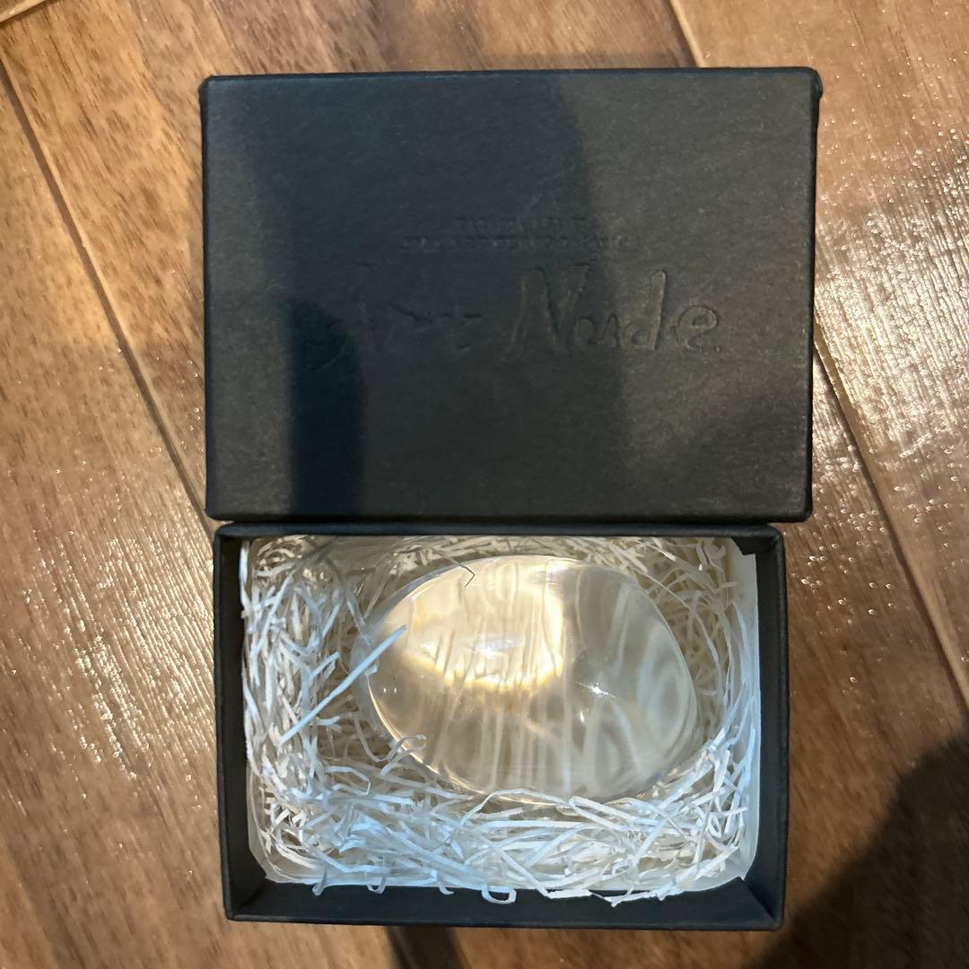 Art Nude 卵型ガラスオブジェ