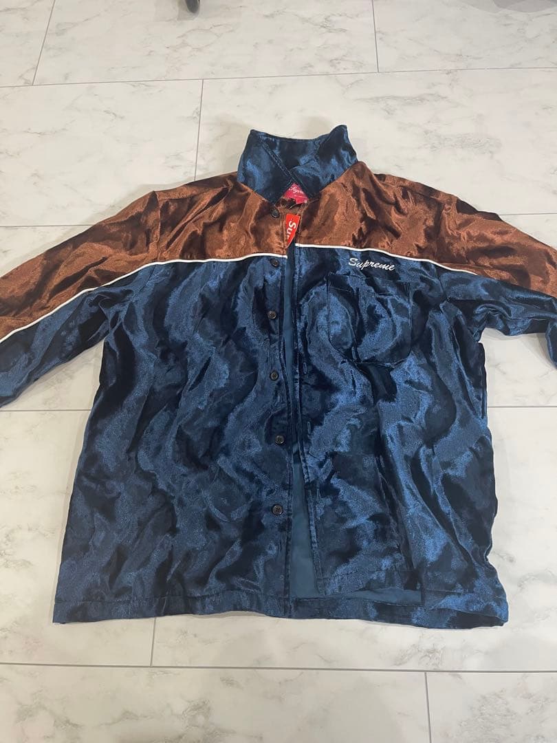 トップス SupremeVelvet Swirl Work Shirt