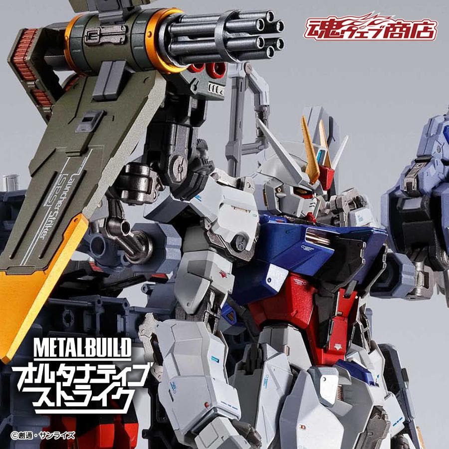L BUILD ストライクガンダム　5点セット METAL BUILD ストライクノワールガンダム （オルタナティブストライク