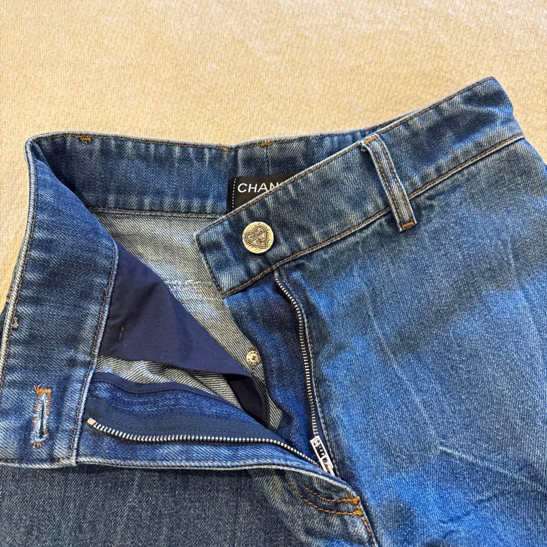 CHANEL デニムジーンズ サイズ34