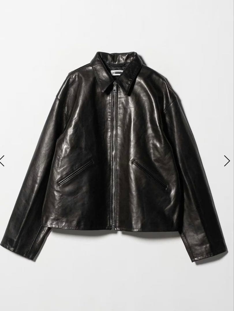 Vol　H Beauty＆Youth ホースレザースポーツジャケットL