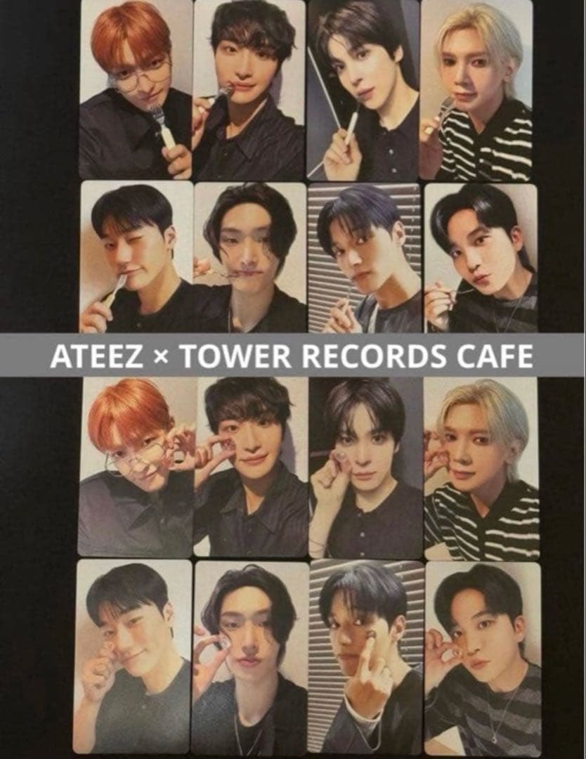 ATEEZ × TOWER RECORDS CAFE