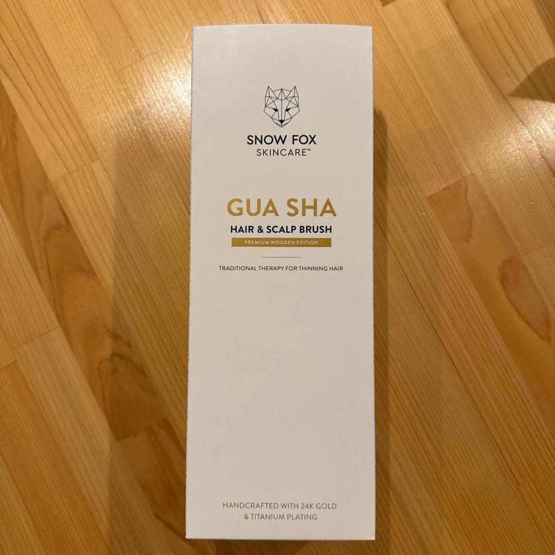 新品未使用　カッサブラシGUA SHA HAIR & SCALP BRUSH