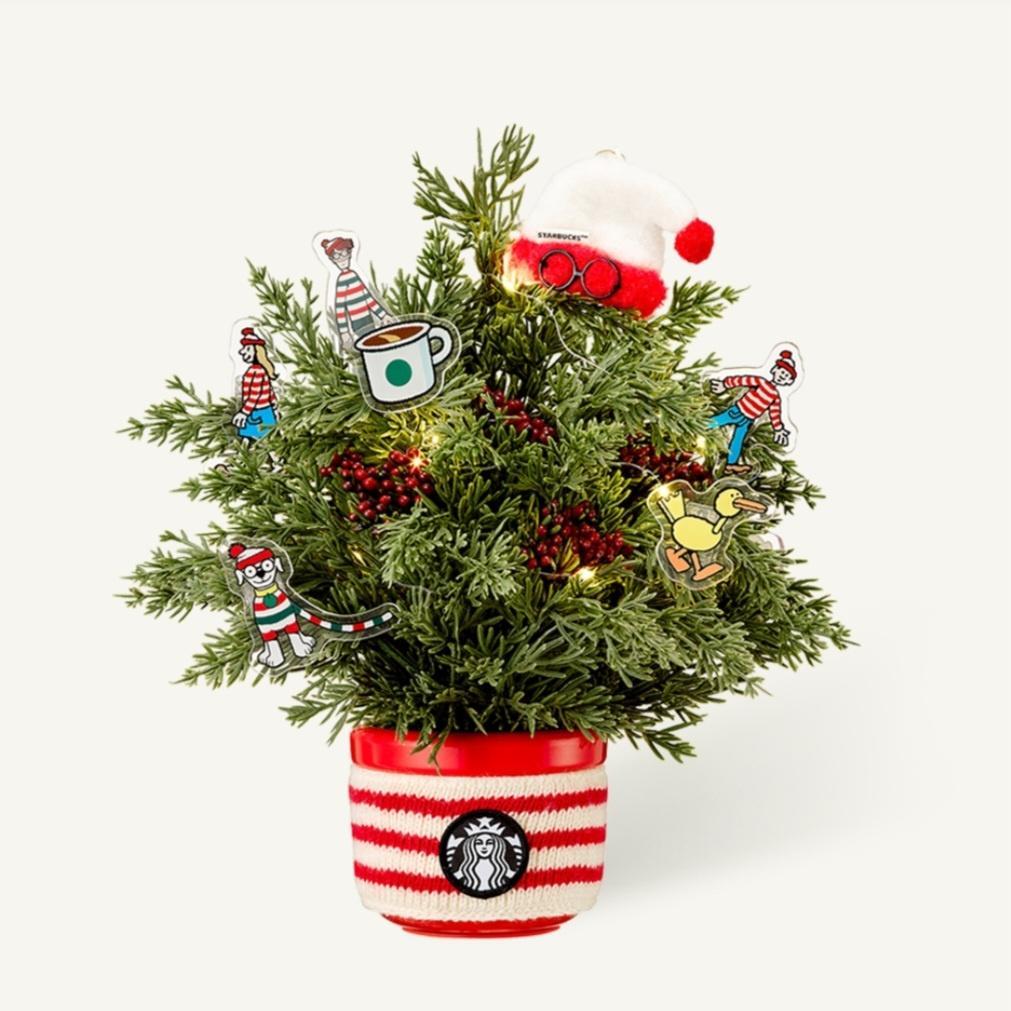 韓国スタバ限定】ジョイフル ウォーリーコラボ クリスマス ツリー フル