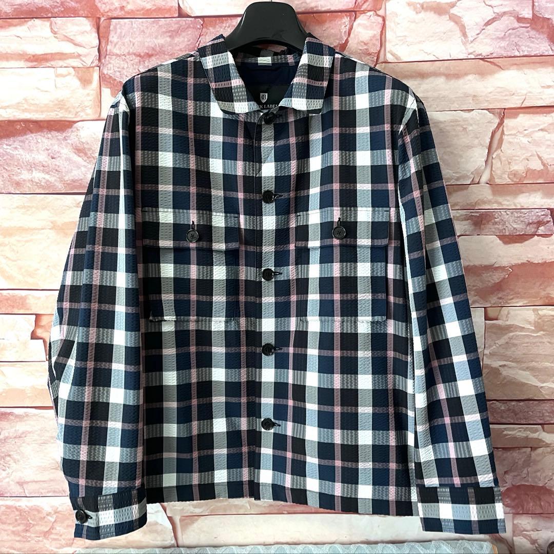 【超美品】ブラックレーベルクレストブリッジ　ジャケット　紺　XL