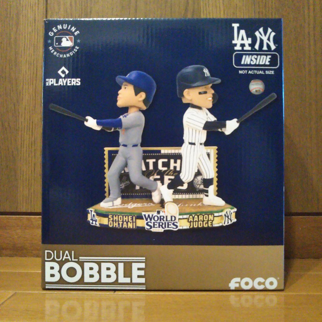 【超希少】大谷翔平・A・ジャッジ 　ワールドシリーズボブルヘッド　新品未開封 世界524個限定】大谷翔平&アーロンジャッジ デュアルボブルヘッド