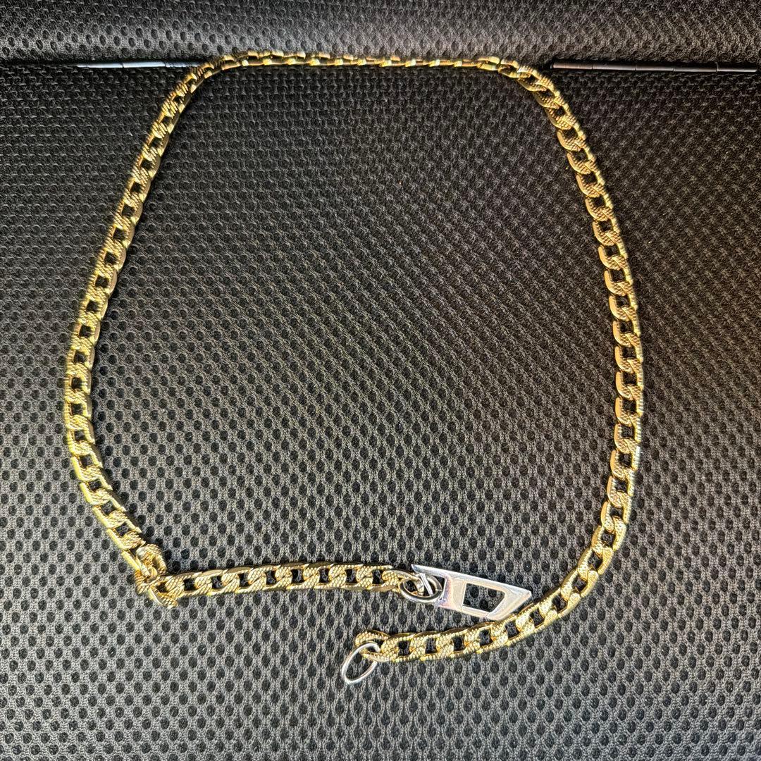 ディーゼル　ゴールドチェーン　ネックレス