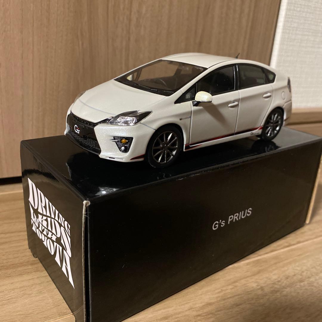 プリウスg's カラーサンプル ミニカー ホワイトパールクリスタル