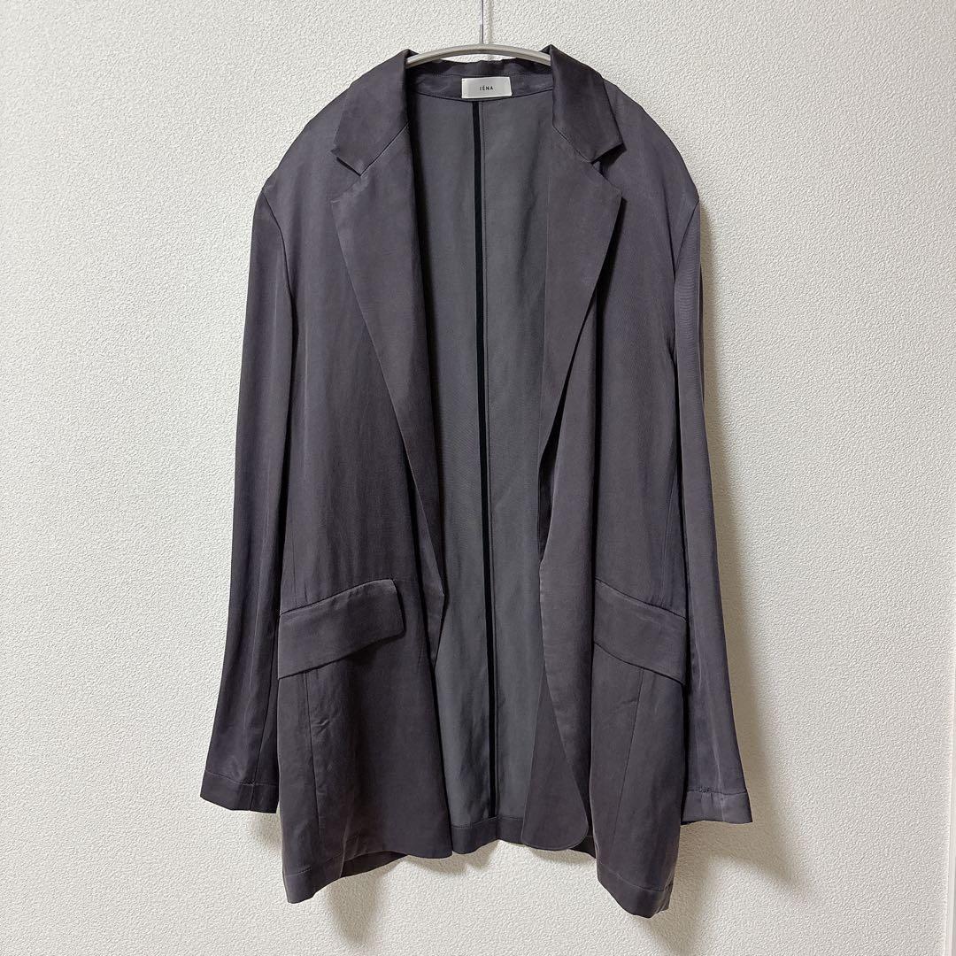 【IENA】2025SS ソフトジャケット グレー 36
