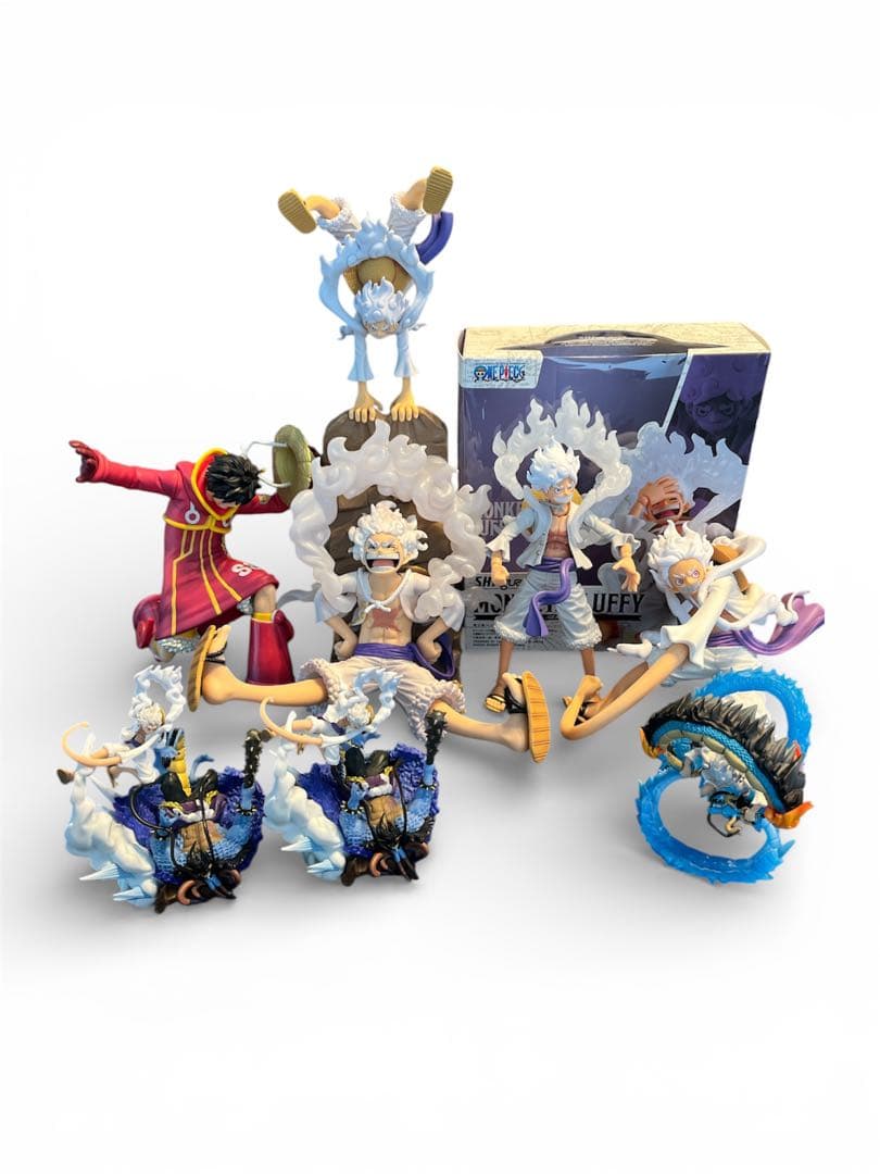 ワンピース ルフィ　フィギュア 8体セット backend=imagemagick;version=1;