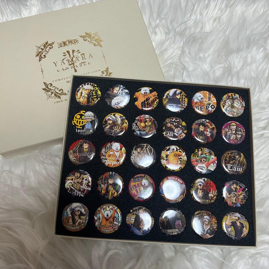 輩缶バッジ トラファルガー・ロー　コンプリートコレクション　ワンピース