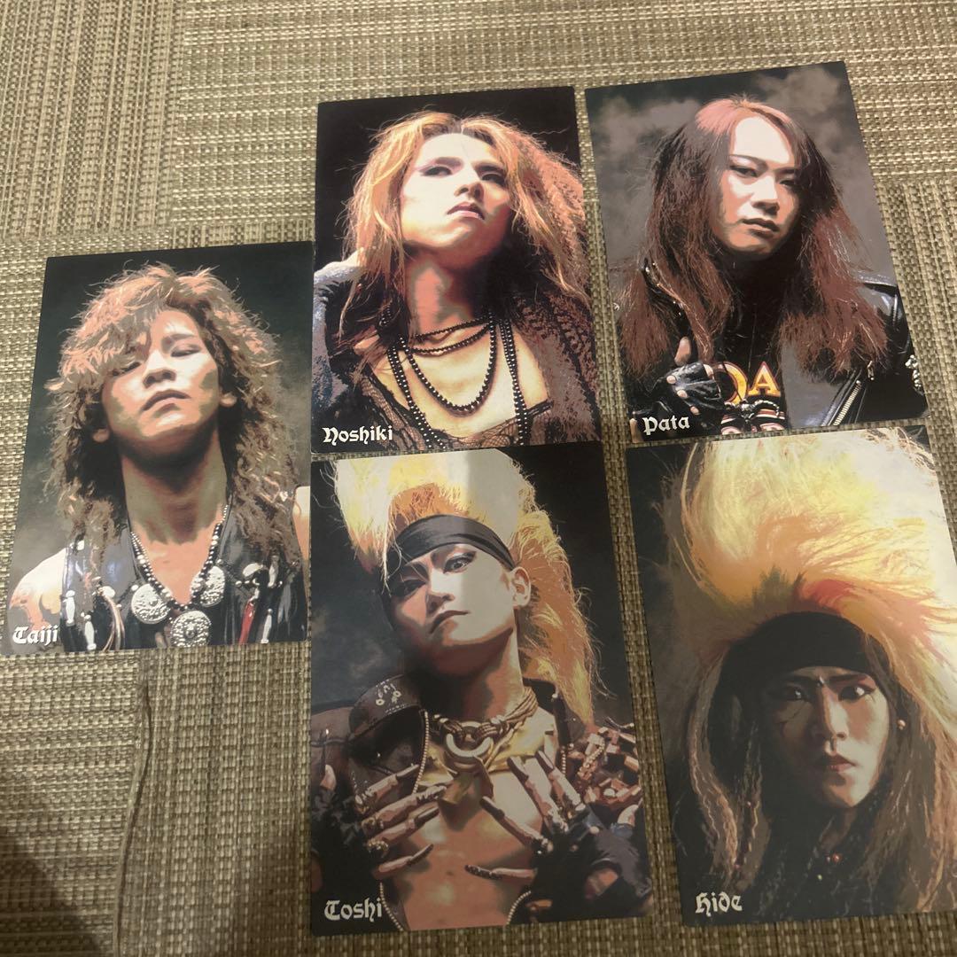 希少 X JAPAN ポストカード 91年限定公式ショップ - メルカリ