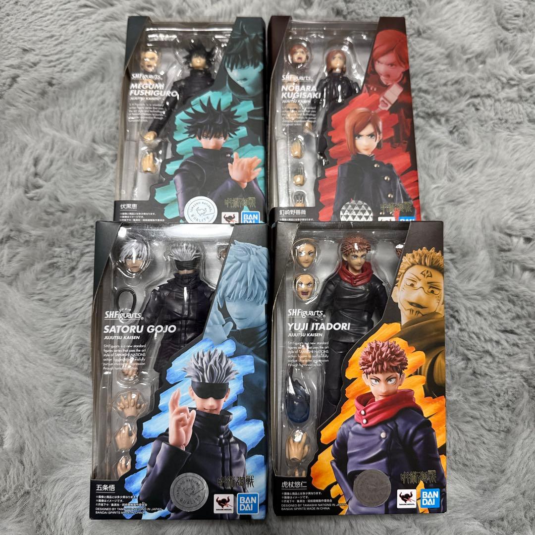 美品　S.H.Figuarts 呪術廻戦 フィギュア 4体セット　五条悟