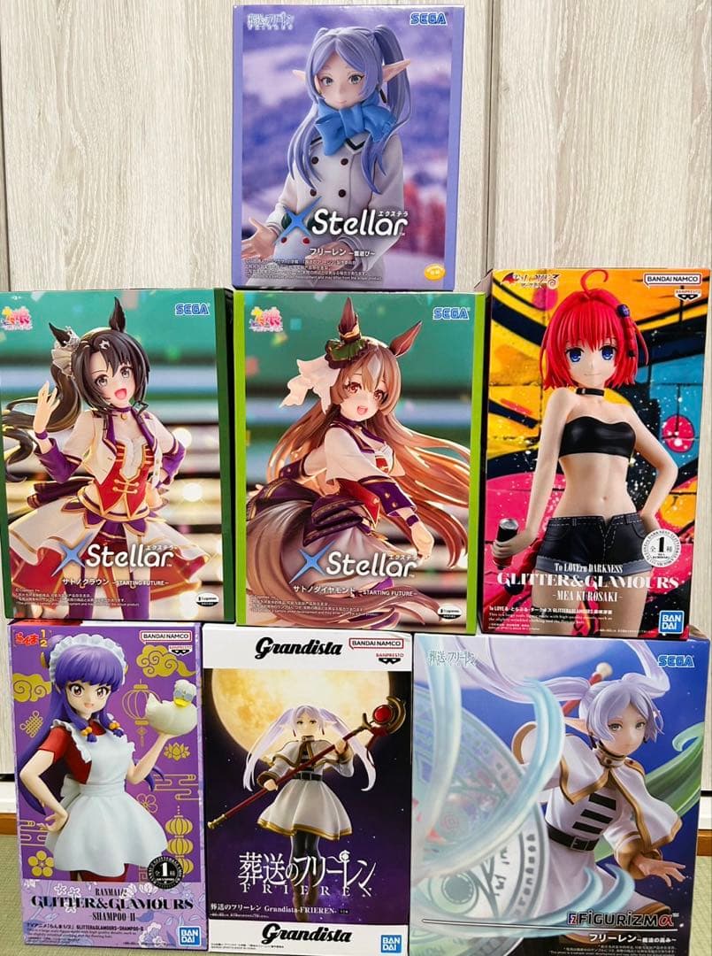 最新プライズ商品　フィギュアまとめ売り　ウマ娘　葬送のフリーレンなど