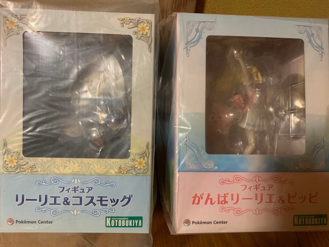 ポケモン フィギュア リーリエ＆コスモッグ & がんばりリーリエ＆ピッピ ポケモンセンターオンライン、フィギュア「がんばリーリエ&ピッピ」と