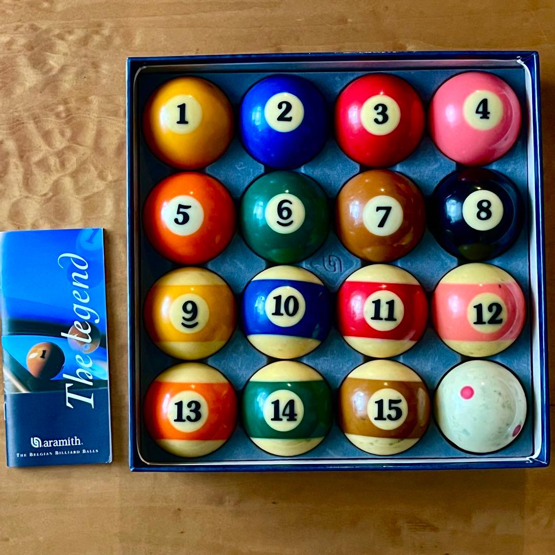 ビリヤード アラミスボール スーパーアラミスプロ TV 説明書付き 日本玉台オンラインショップ / ポケット用ボール スーパーアラミスプロTV